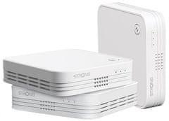 STRONG komplet 3 ATRIA Wi-Fi Mesh Home TRIO PACK 1200/ Wi-Fi 802.11a/b/g/n/ac/ 1200 Mbit/s/ 2,4 GHz in 5 GHz/ 3x LAN/ bela