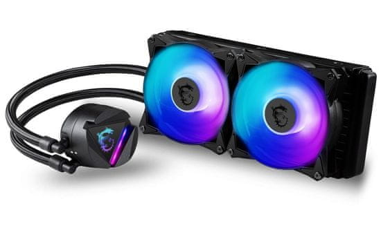 MSI Vodni hladilnik MAG Core Liquid 280R V2 CPU/ 2x 140 mm ventilator ARGB/ podpora LGA1700