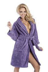 DKaren Ženska halja Eliza short violet, vijolična, XL