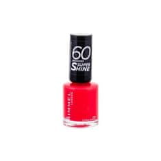 Rimmel 60 Seconds Super Shine hitro sušeči lak za nohte 8 ml Odtenek 430 coralicious