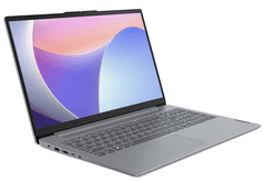 Lenovo IdeaPad Slim 3 prenosnik, i5-12450H, 16GB, SSD512GB, 15,6FHD, UMA, DOS, siv (83ER006DSC)