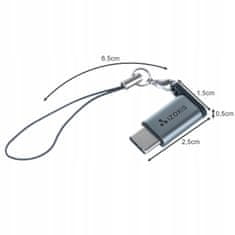 Northix Micro USB 2.0 na USB C adapter 