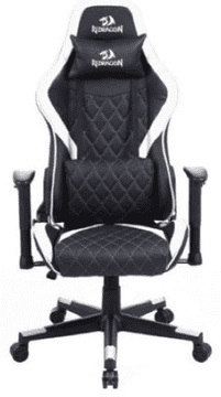 Redragon Gaia gaming stol, črn/bel