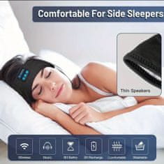 Trak za spanje s slušalkami | DREAMBEATS Črna