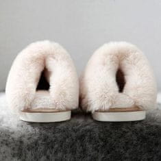 Mormark Termo copati | FURRYSLIP Rjava 36/37
