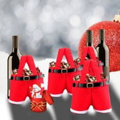 HOME & MARKER® Božične vrečke, Vrečke za sladkarije, Darilne vrečke, Božičkove hlače (2 kosa) | CANDYBAG