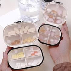 HOME & MARKER® Prenosna škatla za dnevne tablete (2 kosa) | POCKETBOX