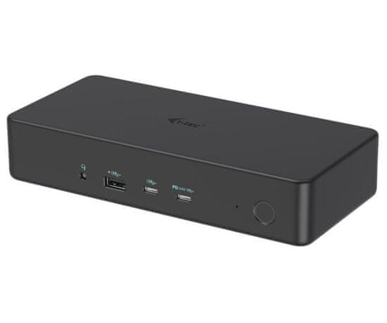 I-TEC Priključna postaja Gen2 Thunderbolt 3/ 4K Dvojni zaslon/ 4x USB 3.0/ 2x USB-C/ 2x DP/ 2x HDMI/ LAN/ PD 100