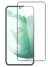 HURTEL 5D Zaščitno kaljeno steklo za Samsung Galaxy S22, črno