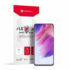 FORCELL Hibridno steklo Forcell Flexible Nano Glass, Samsung Galaxy S21 FE, prozorno