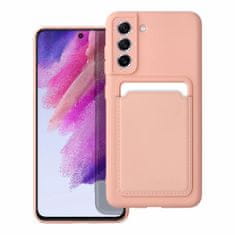 FORCELL Card Case ovitek, Samsung Galaxy S21 FE, rožnat