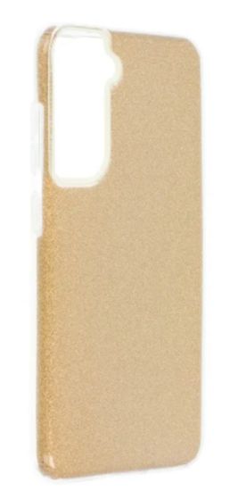 FORCELL Ovitek Forcell Shining, Samsung Galaxy S21 FE, zlat