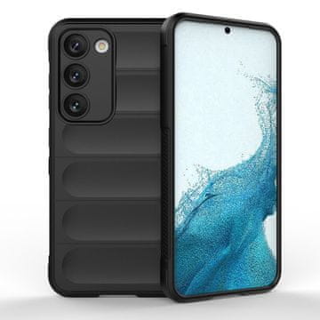 HURTEL Magic Shield etui, Samsung Galaxy S23, črne barve