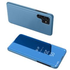 HURTEL Clear view blue etui za telefon Samsung Galaxy S23 Ultra