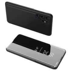 HURTEL Clear view črna etui za telefon Samsung Galaxy S23 Ultra