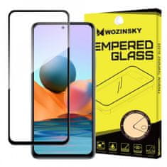 WOZINSKY 5D Zaščitno kaljeno steklo za Xiaomi Redmi Note 10 Pro, črno
