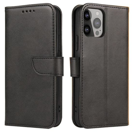 HURTEL Magnet Case Xiaomi Redmi Note 12 5G / Poco X5 5G, črn