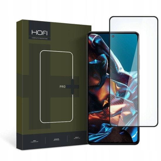 Hofi Hofi Pro+ Zaščitno kaljeno steklo, Xiaomi Redmi Note 12 Pro / 12 Pro + / Poco X5 Pro 5G, črno