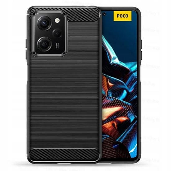 Tech-protect Tech-Protect TPUCarbon, Xiaomi Redmi Note 12 Pro 5G / Poco X5 Pro 5G, črn