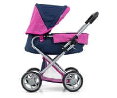 MILLY MALLY Alice Prestige Navy otroški voziček za lutke