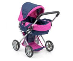 MILLY MALLY Alice Prestige Navy otroški voziček za lutke