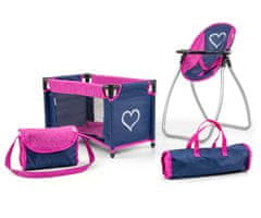 MILLY MALLY Milly Mally Elsa Prestige Navy komplet lutk