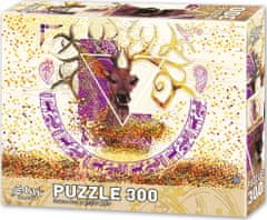 Star Puzzle Jelen za srečo 300 kosov