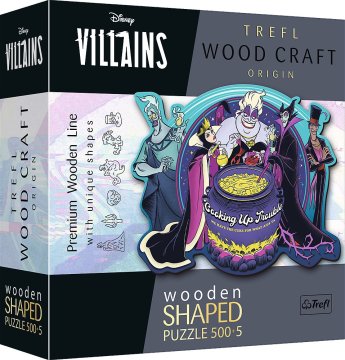 Trefl Wood Craft Origin puzzle Villains: We forge pickles 505 kosov