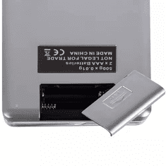 KEDO Precizna tehtnica , 500g/0,01g, LCD, sive barve