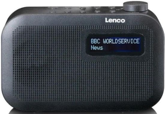 LENCO PDR-016BK prenosni radio, DAB+, FM - odprta embalaža