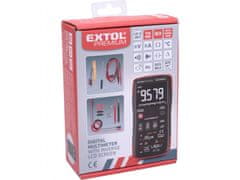 Extol Premium Digitalni multimeter, obratno prikazovalniku, Prav RMS, avtomatsko izbira razponi