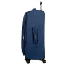 Jada Toys Tekstilni potovalni kovček ROLL ROAD ROYCE Blue, 76x48x29cm, 93L, 5019323 (velik)