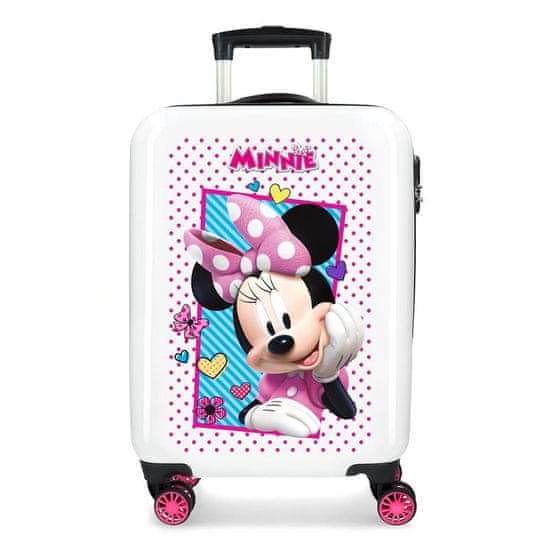 Jada Toys Luksuzni otroški potovalni kovček ABS MINNIE MOUSE Joy, 55x38x20cm, 34L, 2391462