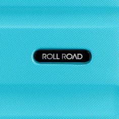 Jada Toys ABS Potovalni kovček ROLL ROAD FLEX Azul Claro, 65x46x23cm, 56L, 584926A (srednje velik)