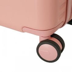 Jada Toys ABS Potovalni kovček PEPE JEANS HIGHLIGHT Rosa Claro, 55x40x20cm, 37L, 7689124 (majhen)