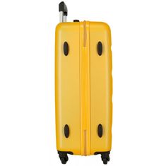 Jada Toys Komplet potovalnih kovčkov ABS ROLL ROAD FLEX Ochre, 55-65cm, 584956D
