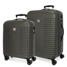 Jada Toys Komplet luksuznih potovalnih kovčkov ABS INDIA Antracita, 70cm/55cm, 5089522