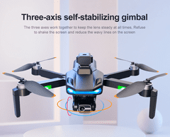 MXM S135 Pro zložljiv dron s kamero 8K