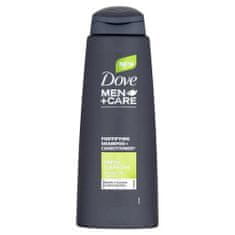 Dove Men + Care Fresh Clean 2in1 400 ml osvežujoč šampon in balzam 2 v 1 za moške