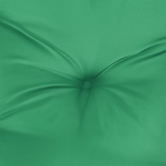 Vidaxl Blazina za kavč iz palet zelena 60x60x12 cm
