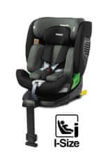 Caretero Avtosedež Kamptos 360° I-Size Isofix 40-150cm (skupina 0+, I, II, III), siv