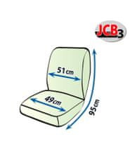 KEGEL Zaščitna prevleka za sedež bagerskega stola, eko usnje, velikost JCB3