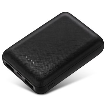 Dollcini Power Bank, posebej za grelna oblačila power bank, zunanja baterija, 2 x USB, 1 x Type C, 10.000 mAh