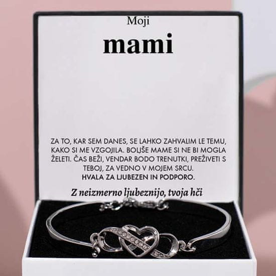 Lovilion Moji mami - Zapestnica "Vedno v tvojem srcu“ - SAMIRA_HEARTBRACELET