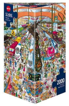 Heye Puzzle Železniška postaja 2000 kosov