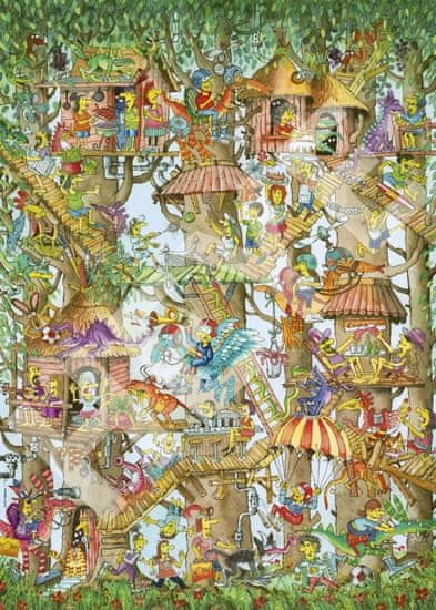 Heye Puzzle Treehouses 1000 kosov