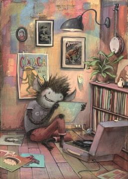 Heye Puzzle Zozovill: Vinilna pošast 1000 kosov