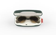 Fauna Spiro Transparent Brown - Sončna audio očala