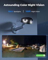 Reolink Duo 2 PoE: Zunanja IP kamera s 4K dvojno lečo, 180° vidnim kotom, zaznavanjem oseb/vozil/živali, barvnim nočnim vidom, dvosmerno avdio komunikacijo, vodoodpornostjo