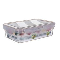 Banquet Hermetični kozarec LARA pravokotni 0,75l plastika